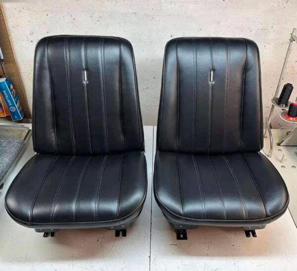 66 Chevelle front bucket and rear seats.